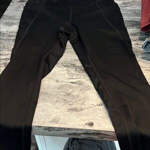 Hind Black Performance Leggings